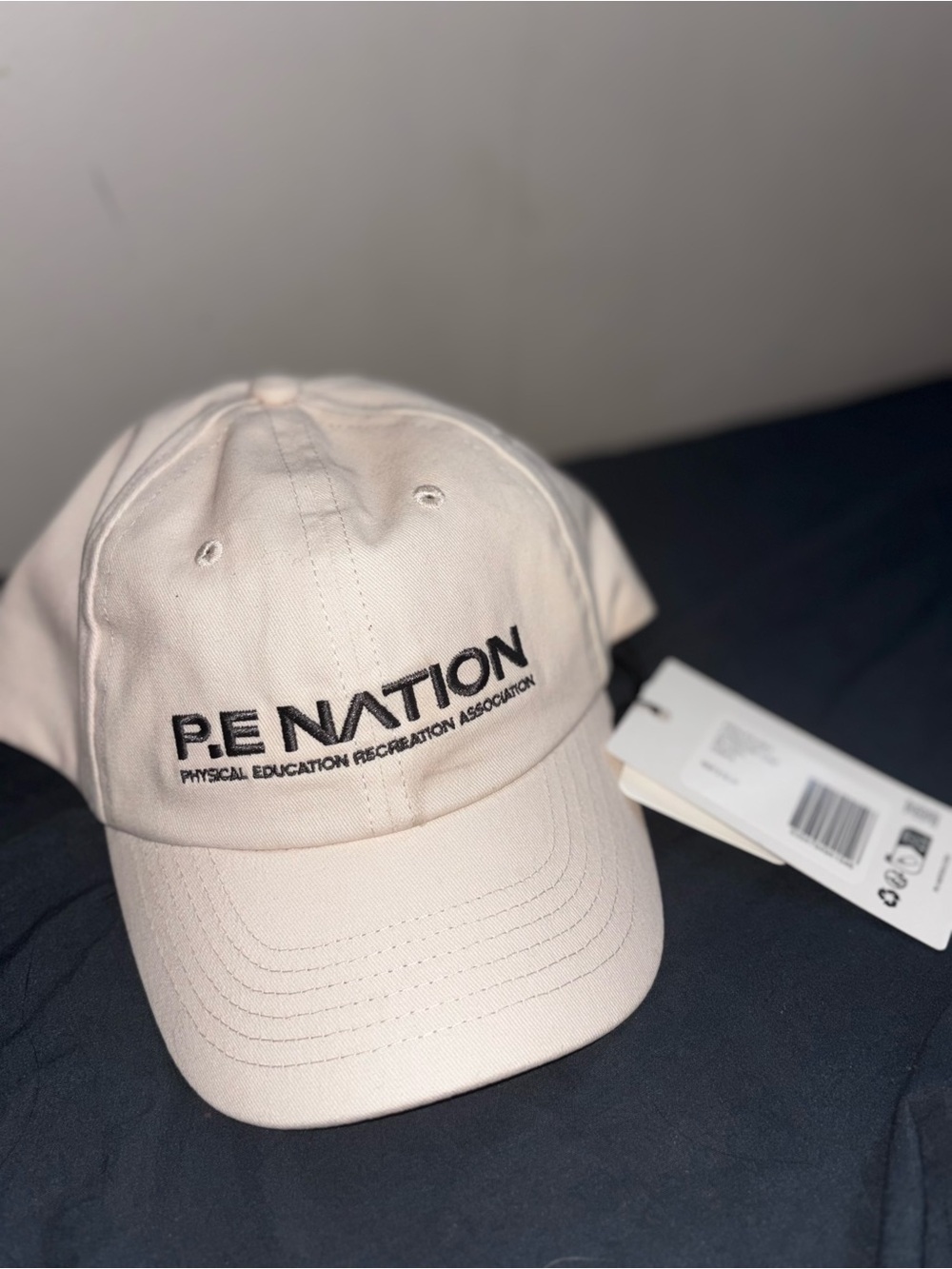 P.E Nation Pale Pink Embroidered Logo Cap